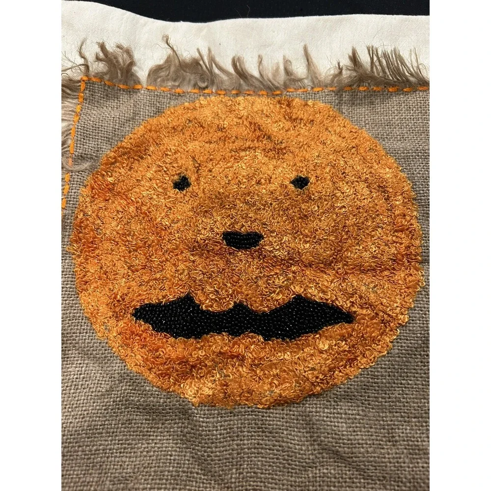 Halloween Embroidered Pillow Cover 19
